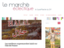Tablet Screenshot of le-marche-eclectique.com